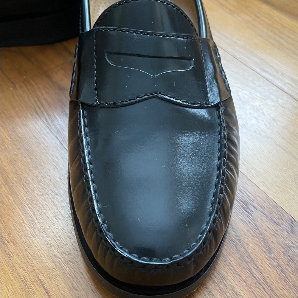 Cole Haan Black Pinch Penny Loafers - Size 11D - Picture 2 of 10